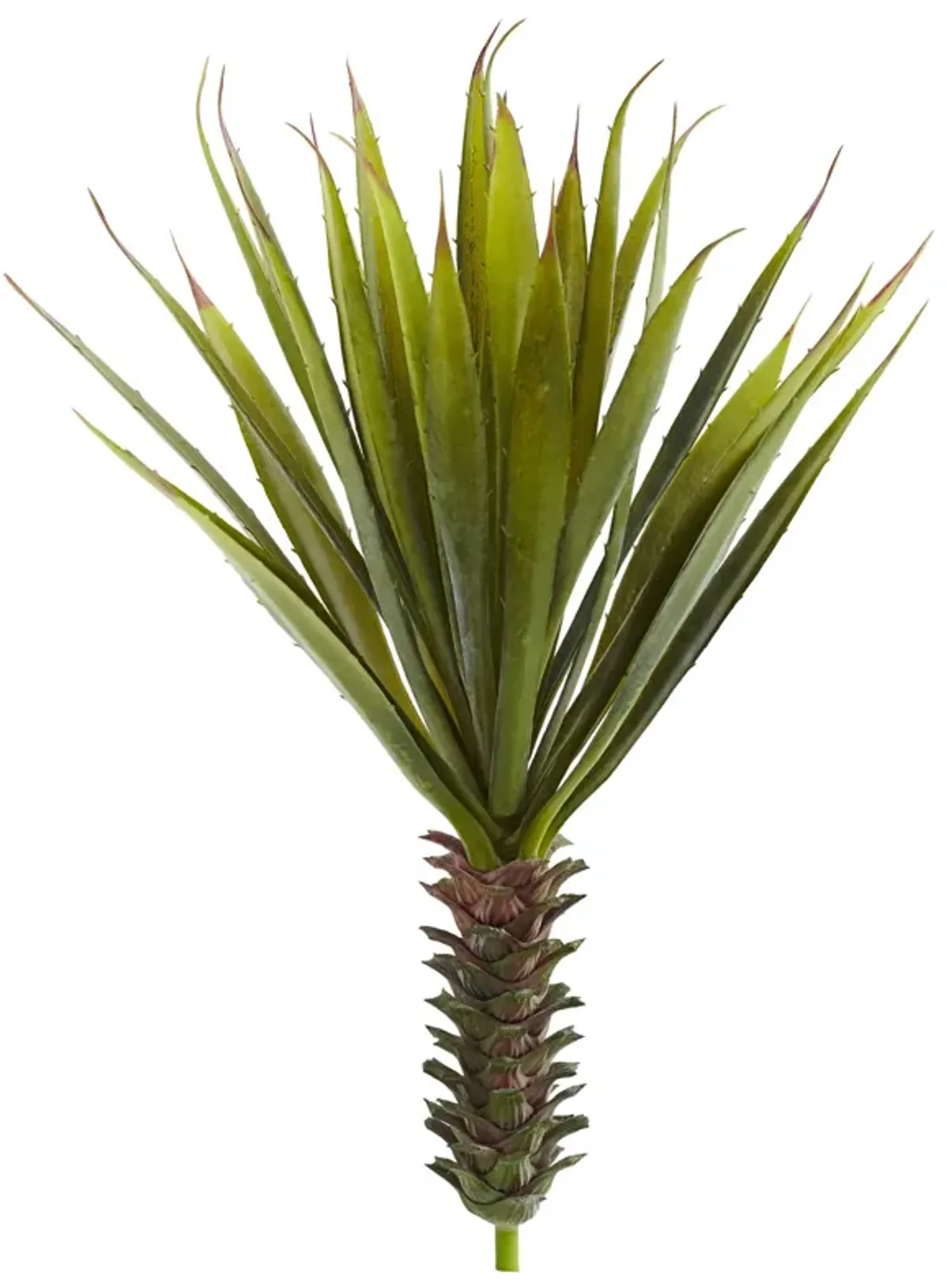 Hivvago Spiky Agave Succulent Plant (Set of 2)