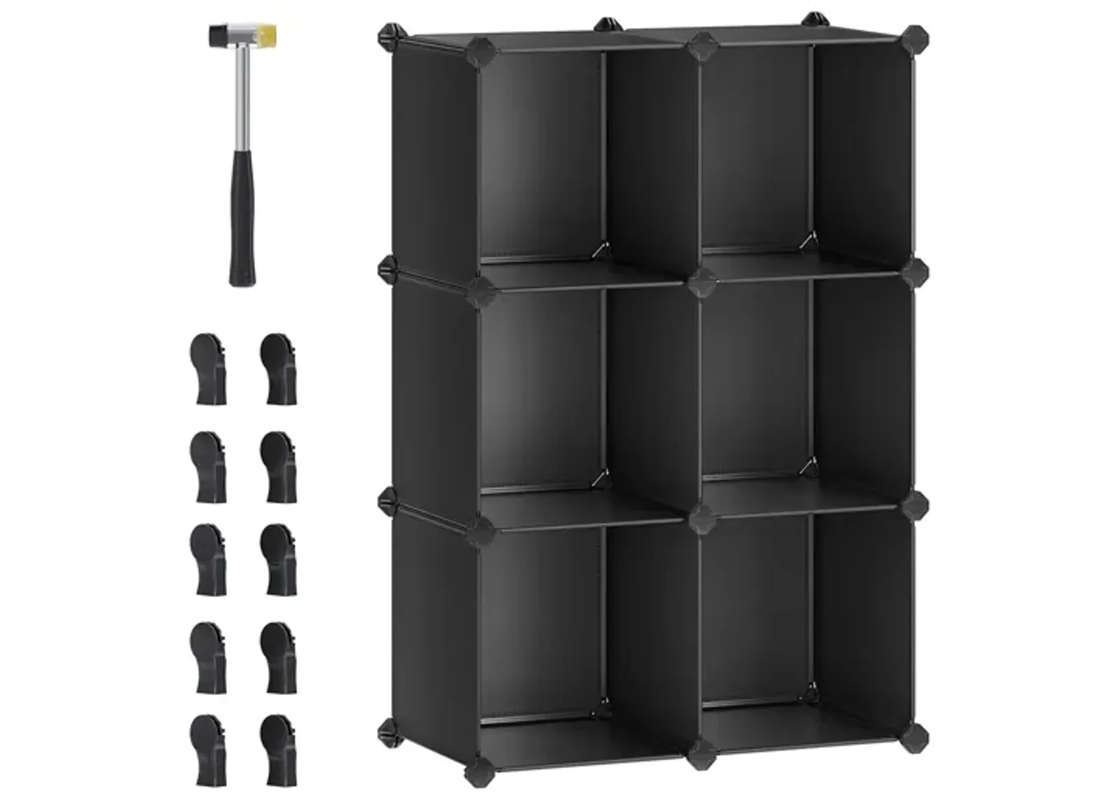 Storage Cube Organizer, DIY Closet Cabinet Chests Space-Saving