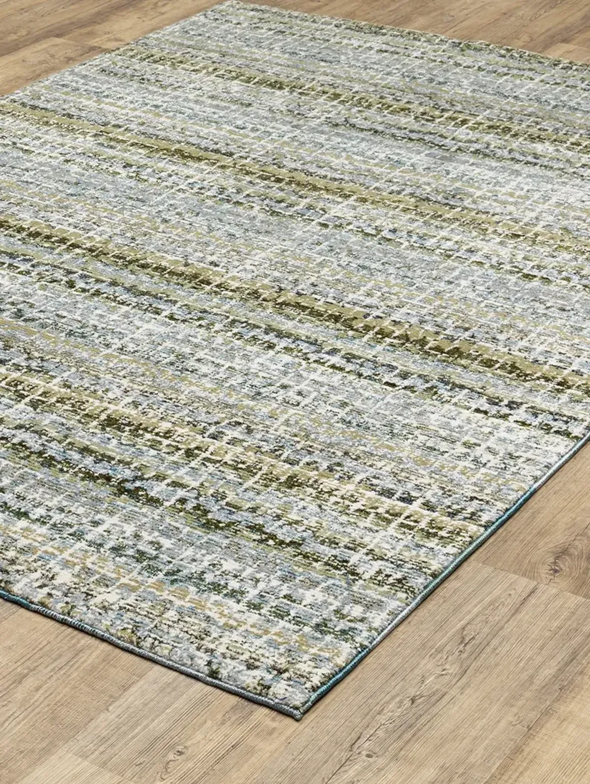 Atlas 2'6" x 12' Blue Rug