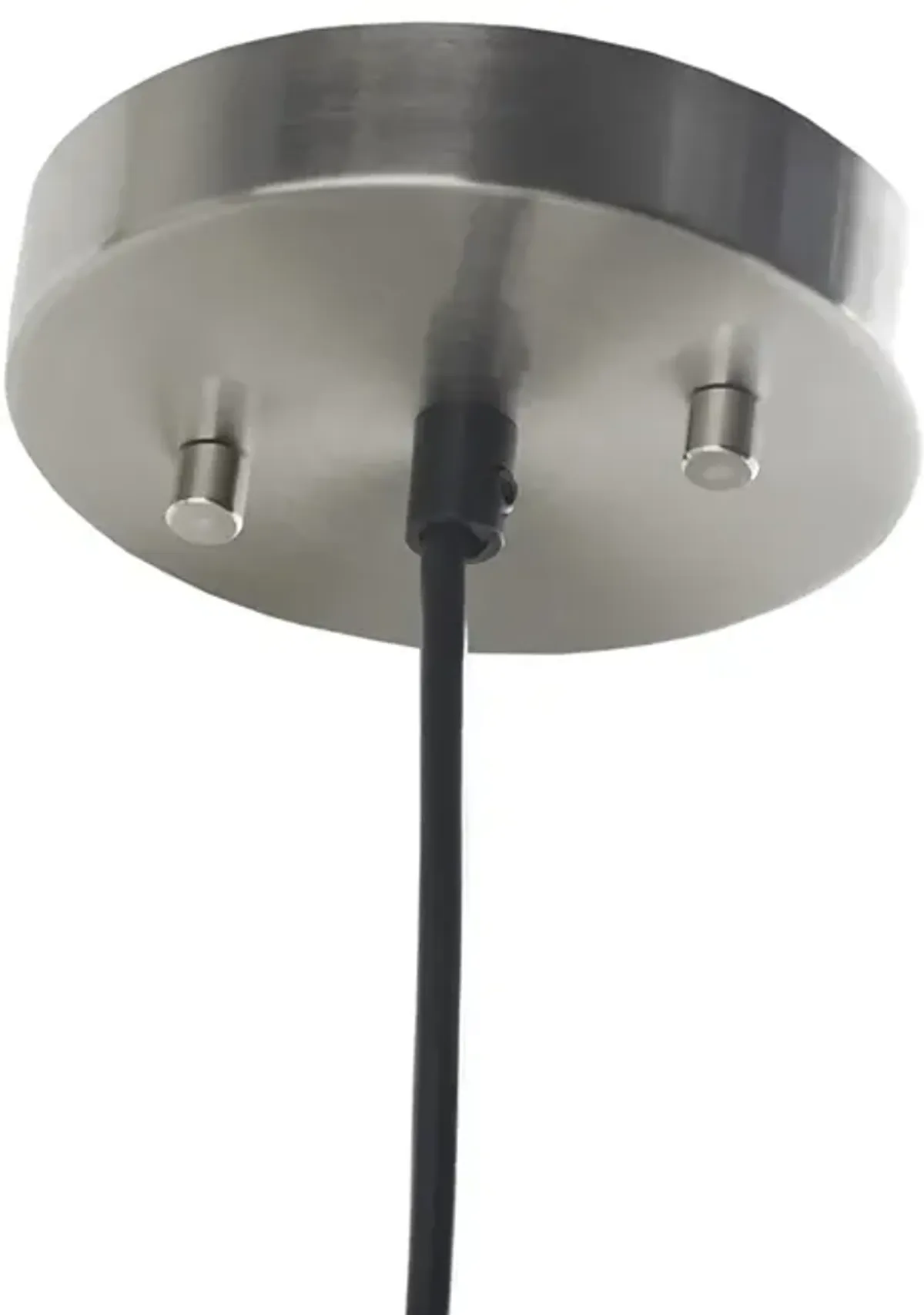 Gracie Mills Zane Bell-Shaped Glass Pendant Light