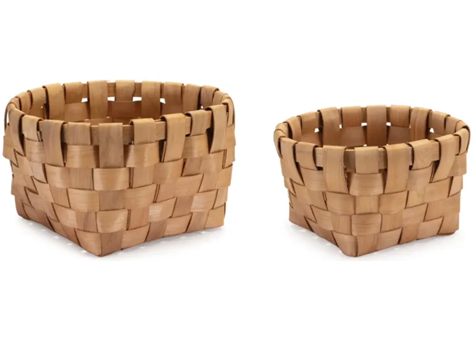 Basket Set of 2 - Stylish and Versatile Storage Solution for Home Organization