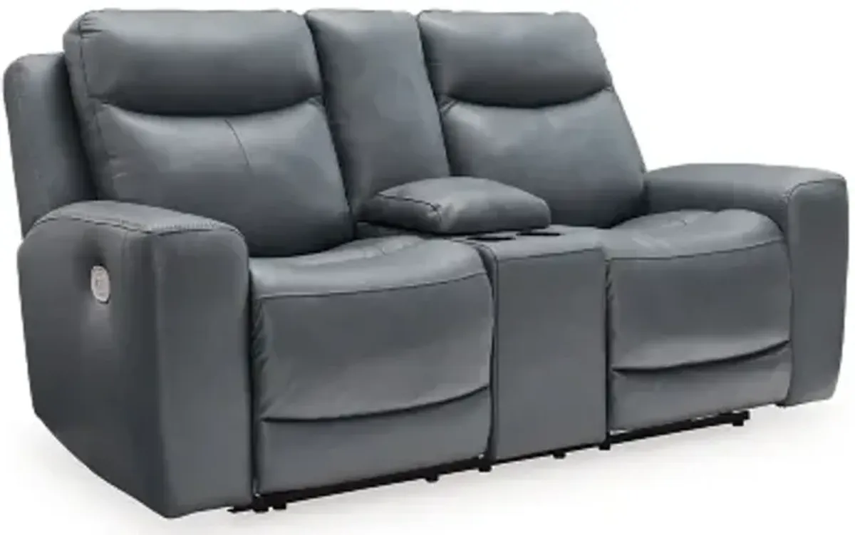 Mindanao Power Reclining Loveseat with Console