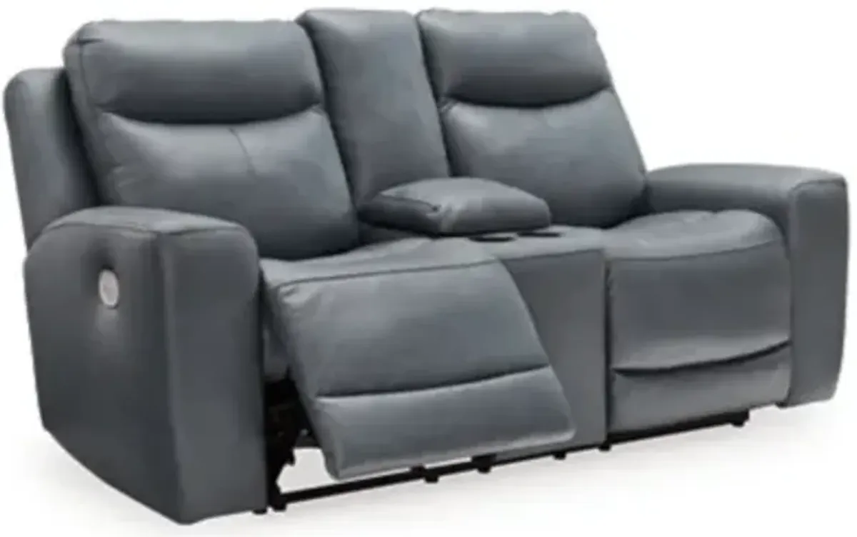 Mindanao Power Reclining Loveseat with Console