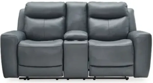 Mindanao Power Reclining Loveseat with Console