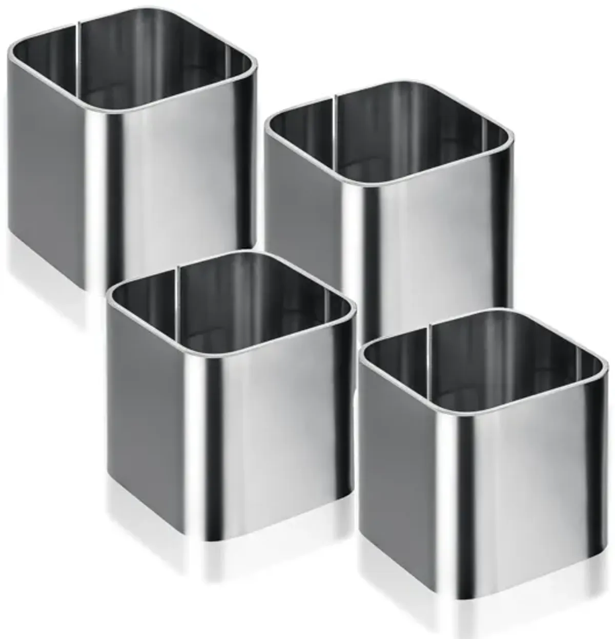 Stile by Pininfarina 4-Piece Napkin Ring Set