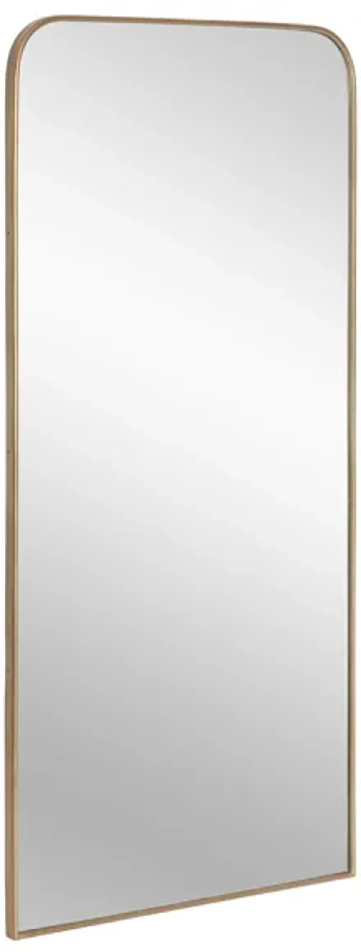 Calabasas Brass Floor Mirror