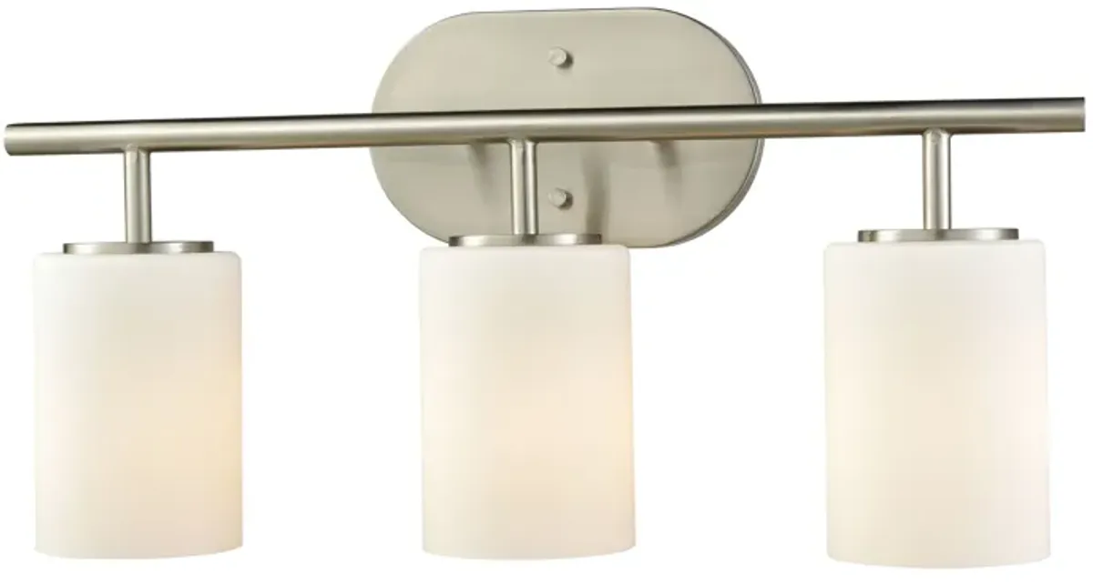Pemlico 20'' Wide 3-Light Grey Vanity Light