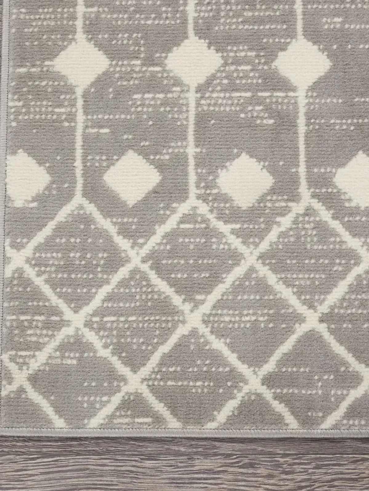 Grafix GRF37 Gray 8' x Round Rug