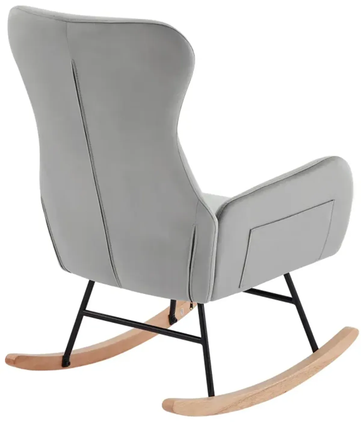 Velvet Rocking Chair