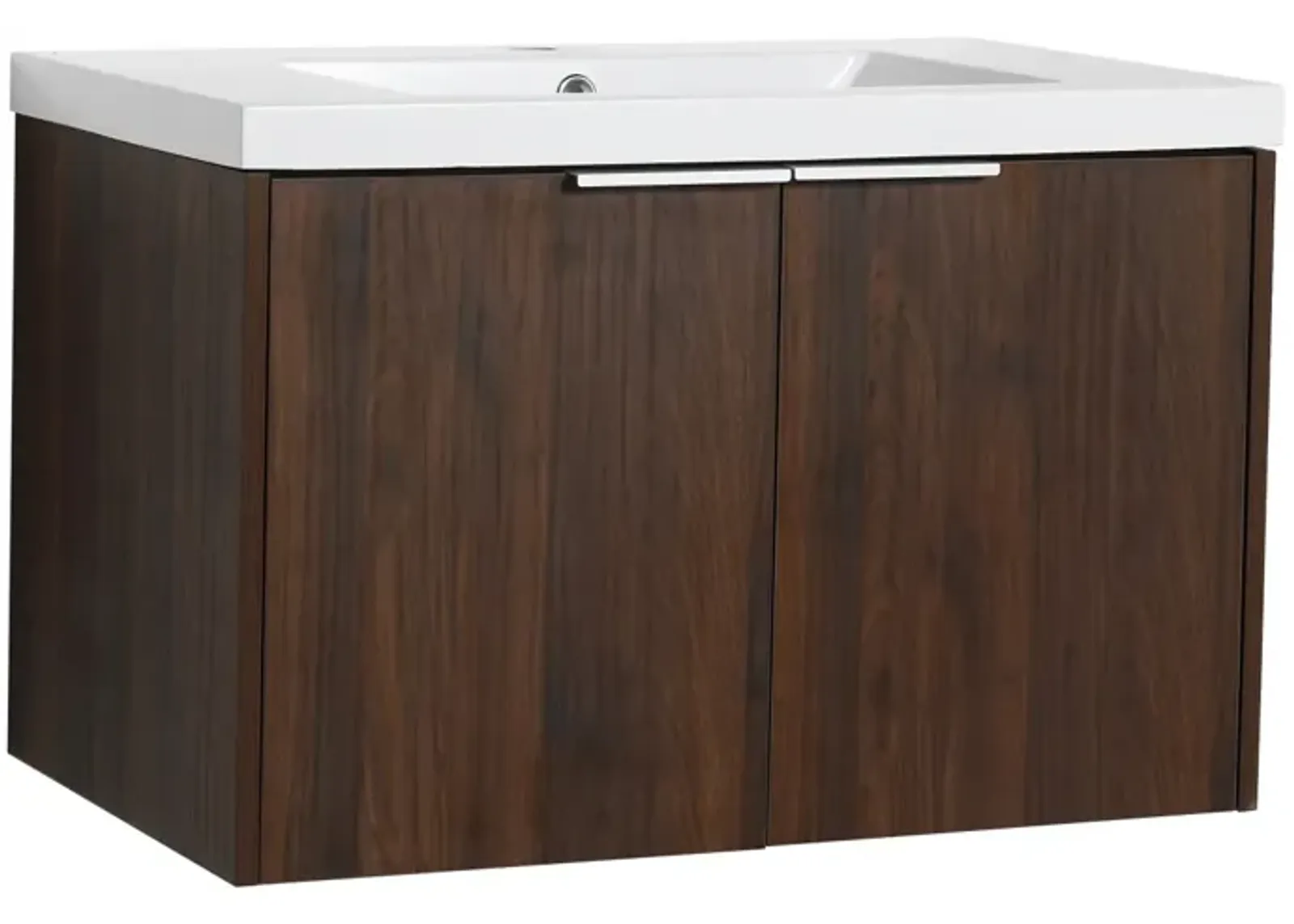 Soft Close Doors Bathroom Vanity With Sink, 30 Inch For Small Bathroom