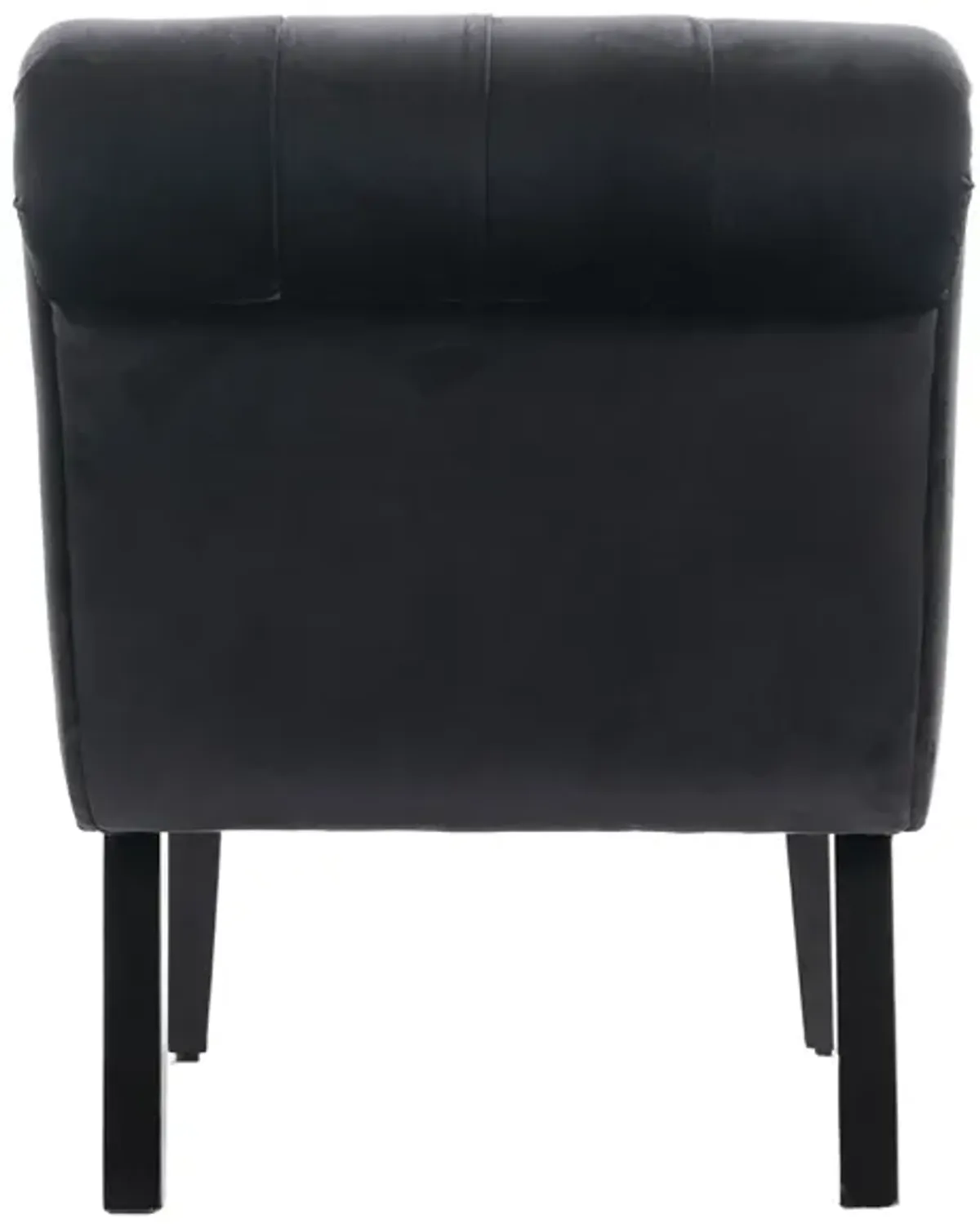 Merax Modern Velvet Armless Accent Chair