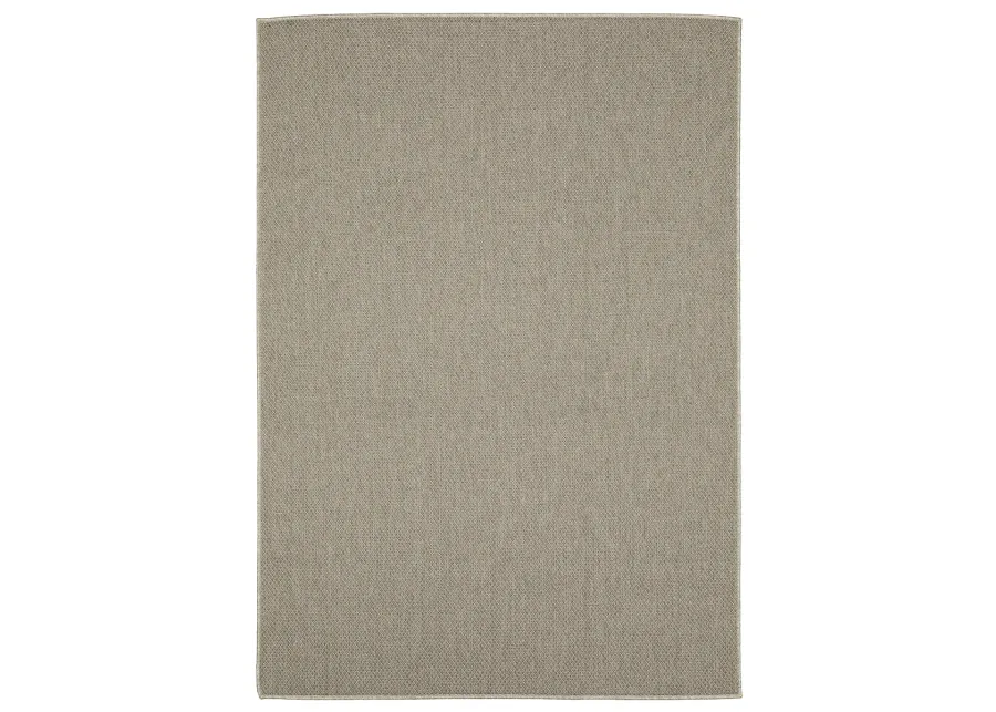 Caicos 5'3" x 7'3" Grey Rug