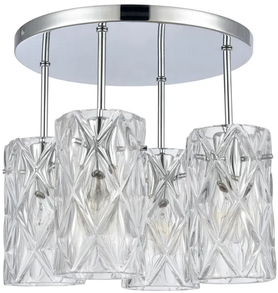 Forma de Crystal Semi Flush Mount