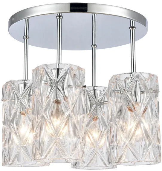 Forma de Crystal Semi Flush Mount