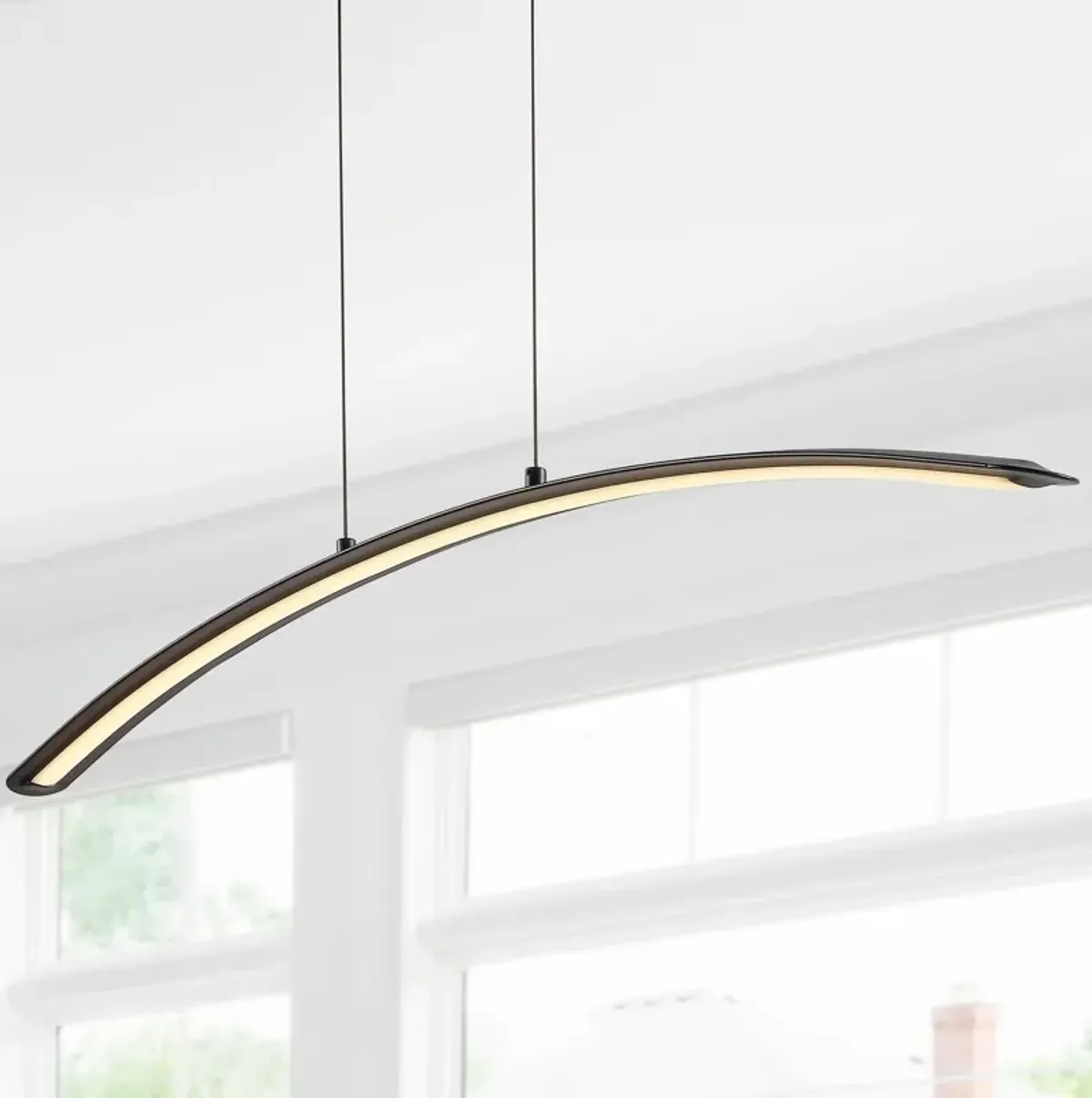 Roxanna Dimmable Adjustable Integrated LED Metal Linear Pendant