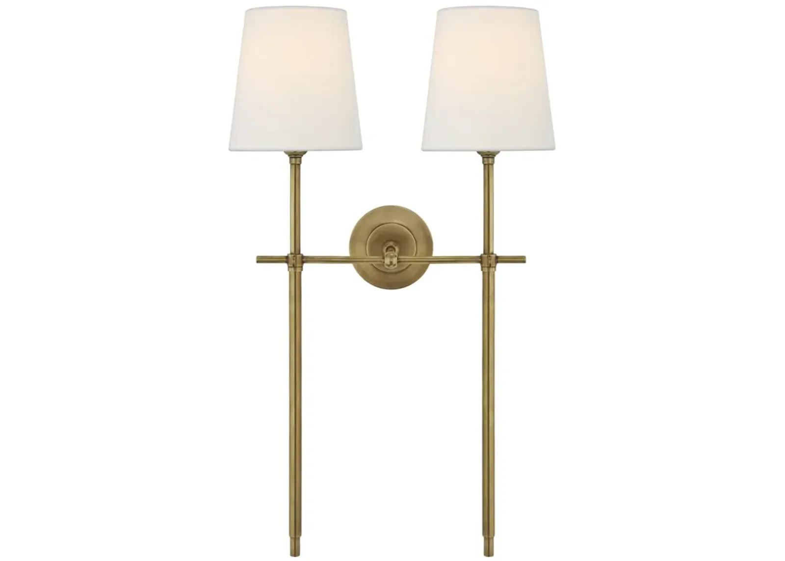 Bryant Lrg Double Tail Sconce