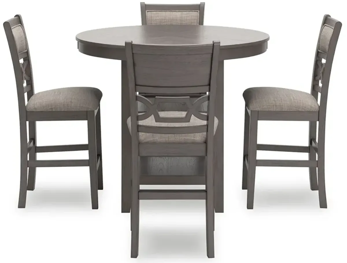 Wrenning 5-Piece Counter Height Dining Set