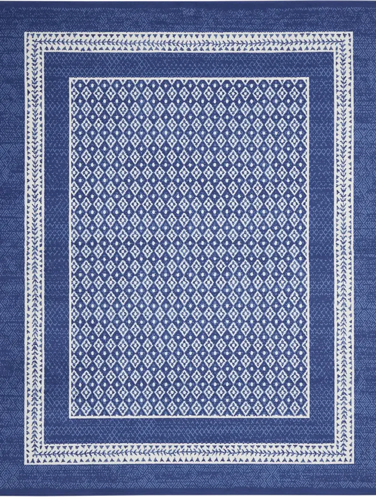 Whimsicle WHS13 Navy 8' x Round Rug