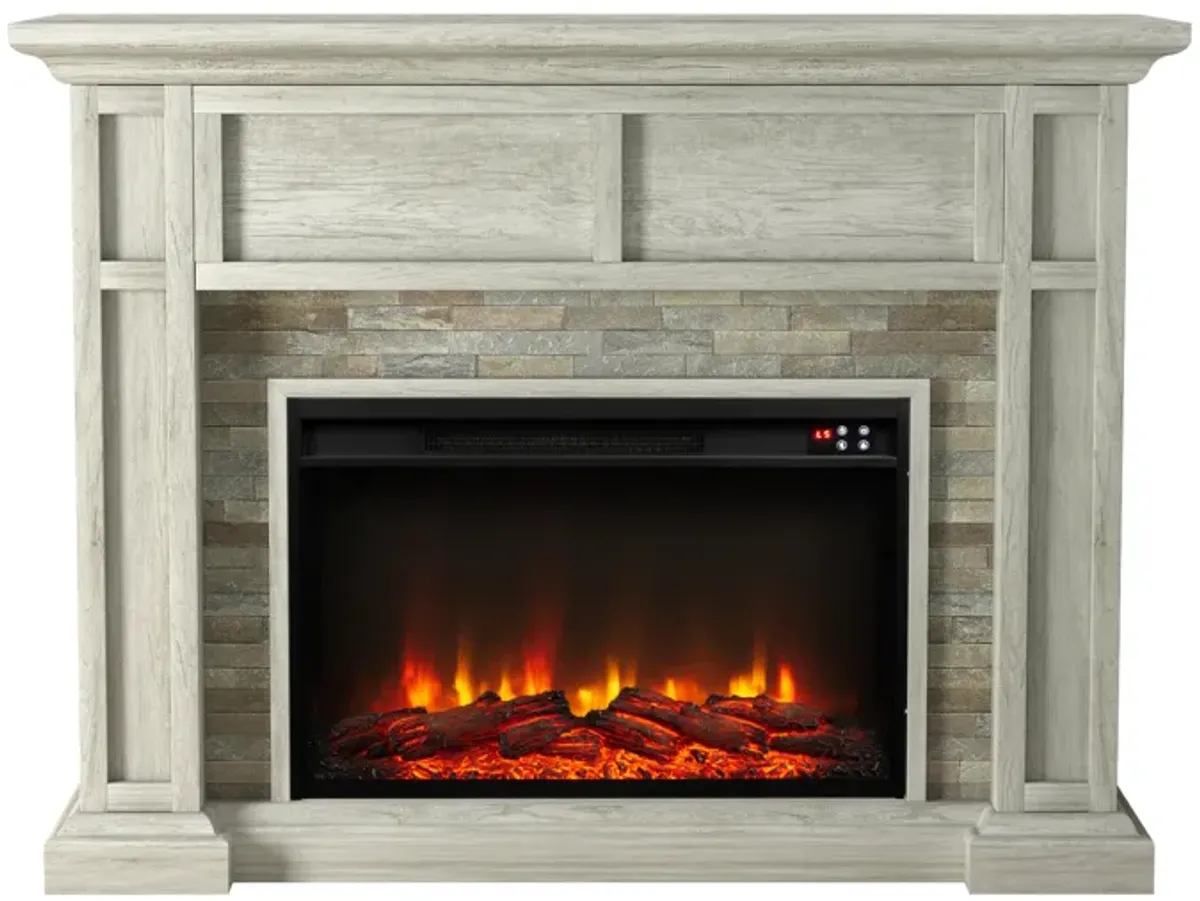 FESTIVO 48" Electric Fireplace with Realistic Flame Effect