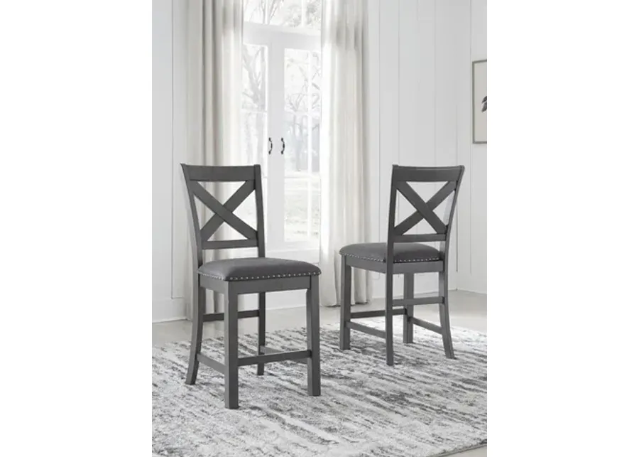 Myshanna Upholstered Barstool (Set of 2)