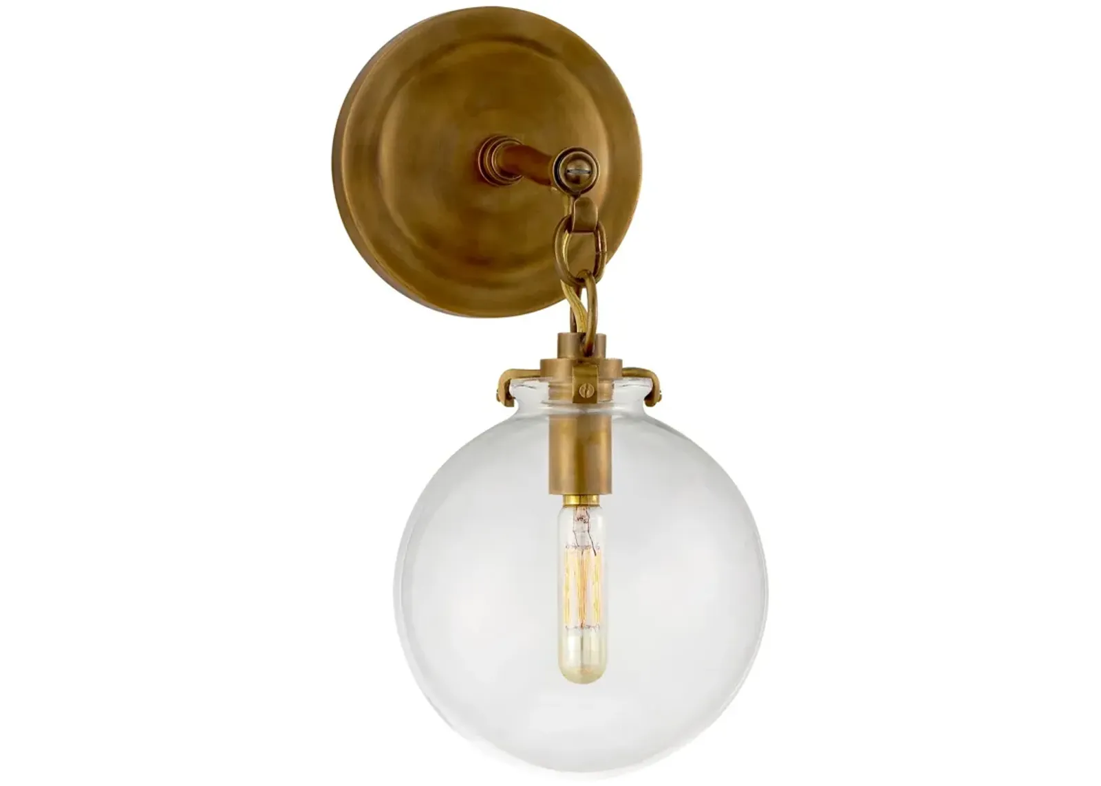 Katie Small Globe Sconce