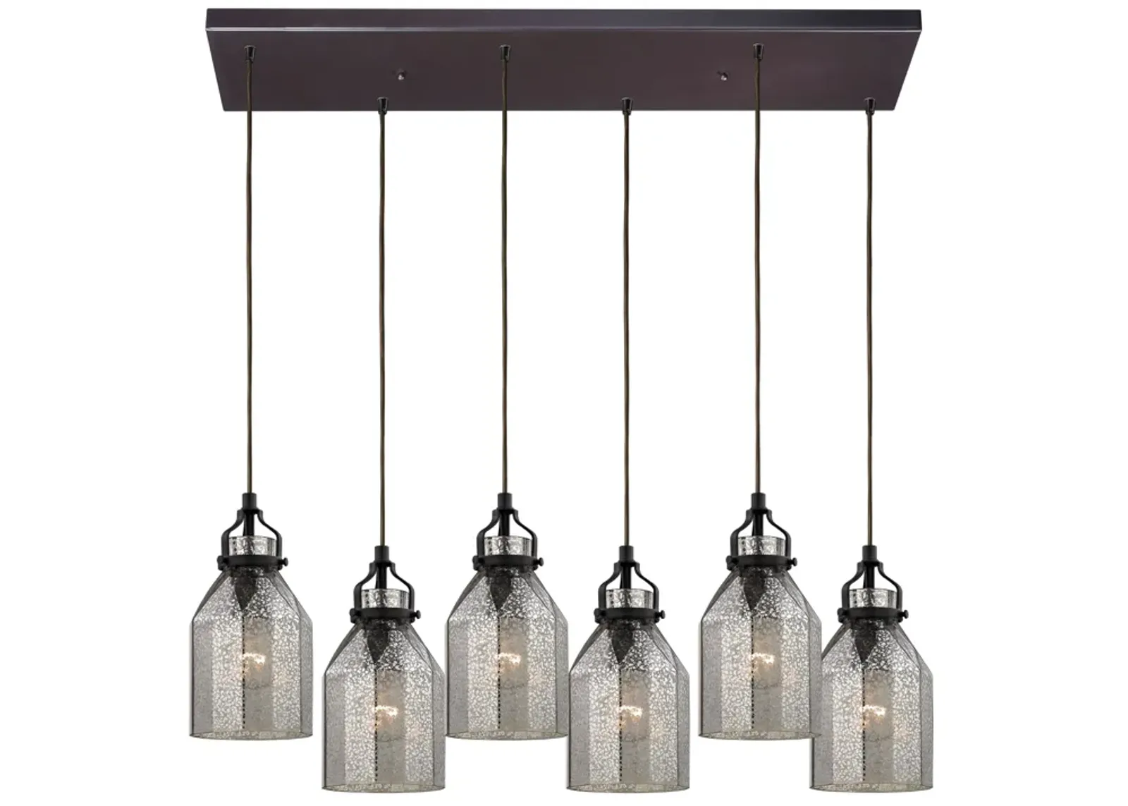 Danica 30" Wide 6-Light Mini Pendant