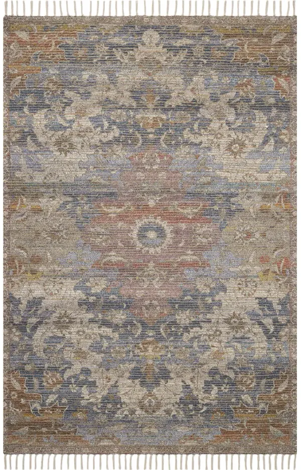 Cornelia COR06 Denim/Multi 5' x 7'6" Rug