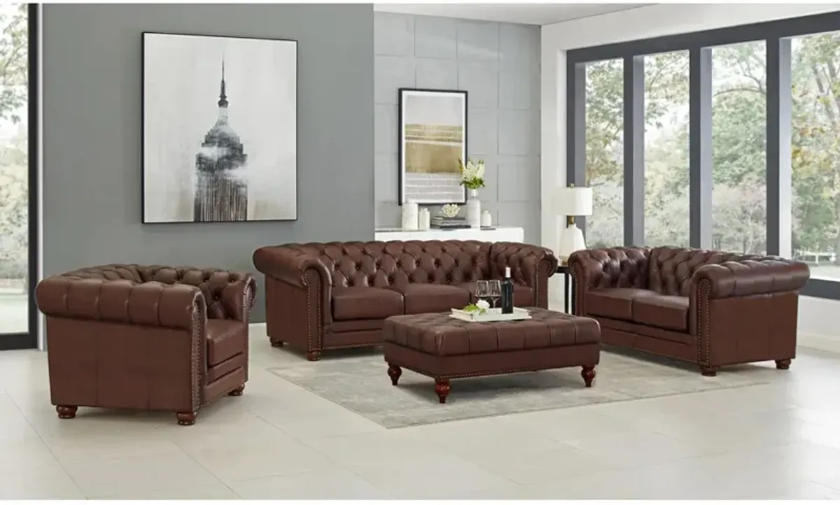 Aliso Top Grain Leather Sofa