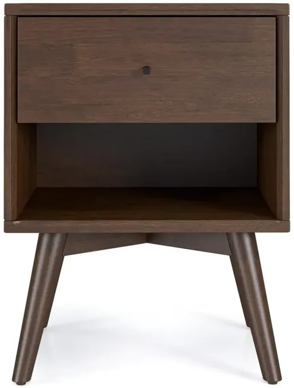 Ashcroft Furniture Co Caroline Mid Century Modern Style Night Stand