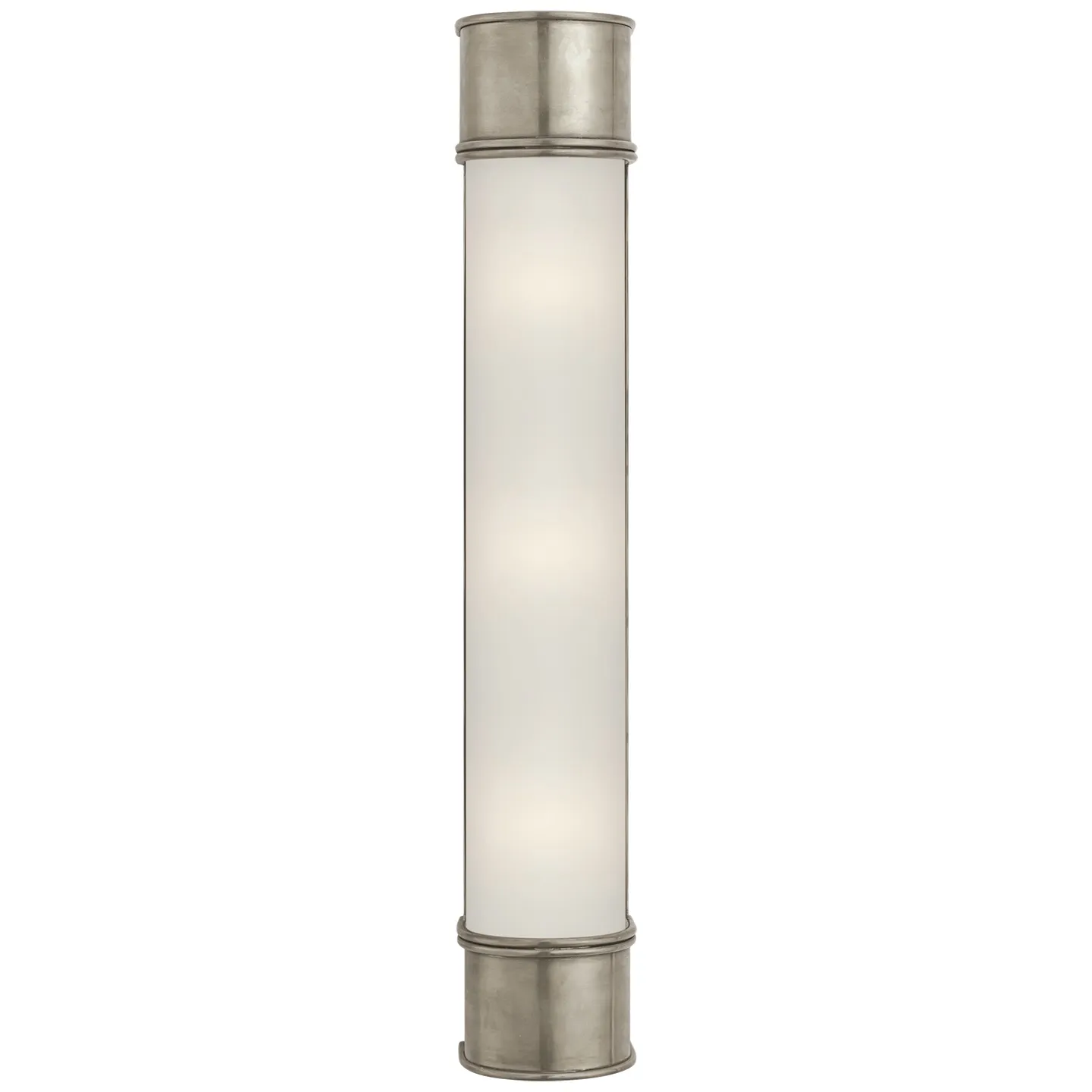 Oxford 12" Bath Sconce in Polished Nickel