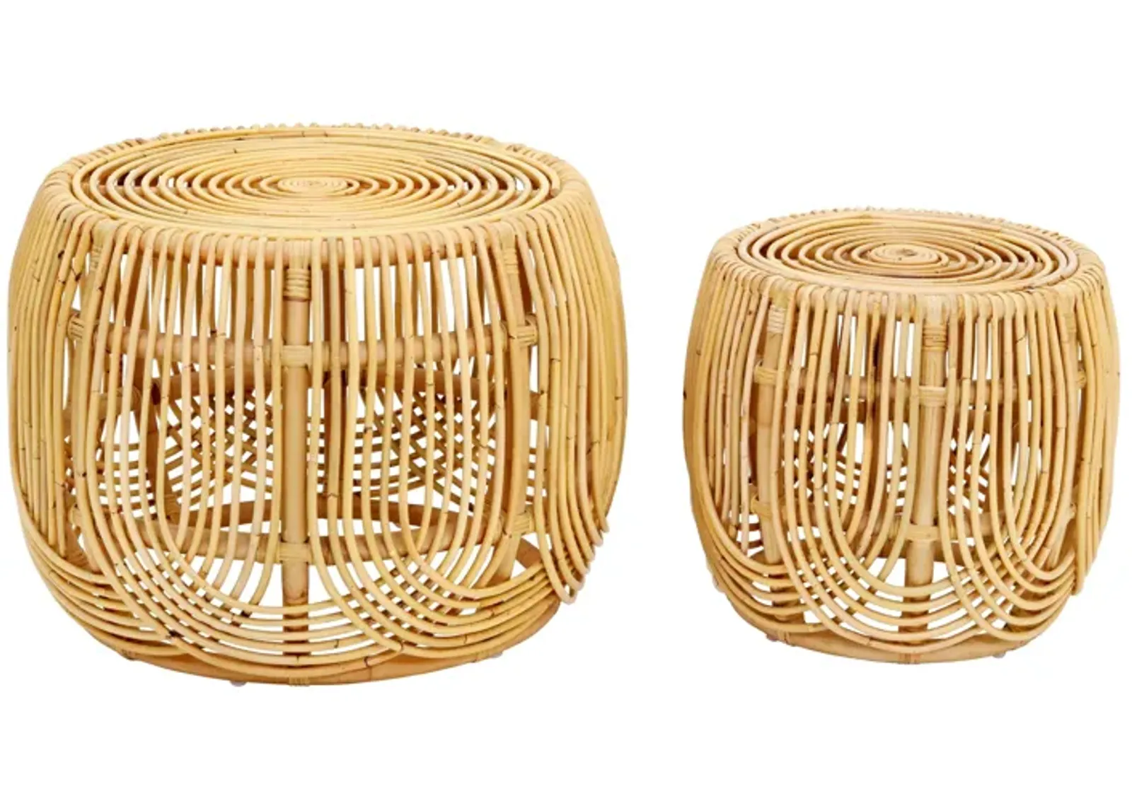 Azrina Rattan Nesting Tables