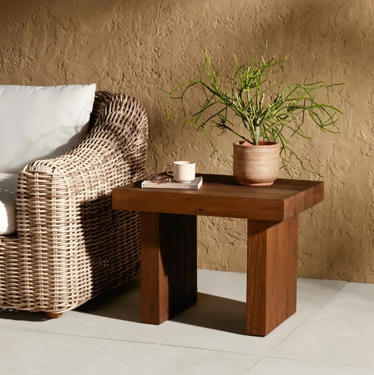 Encino Outdoor End Table