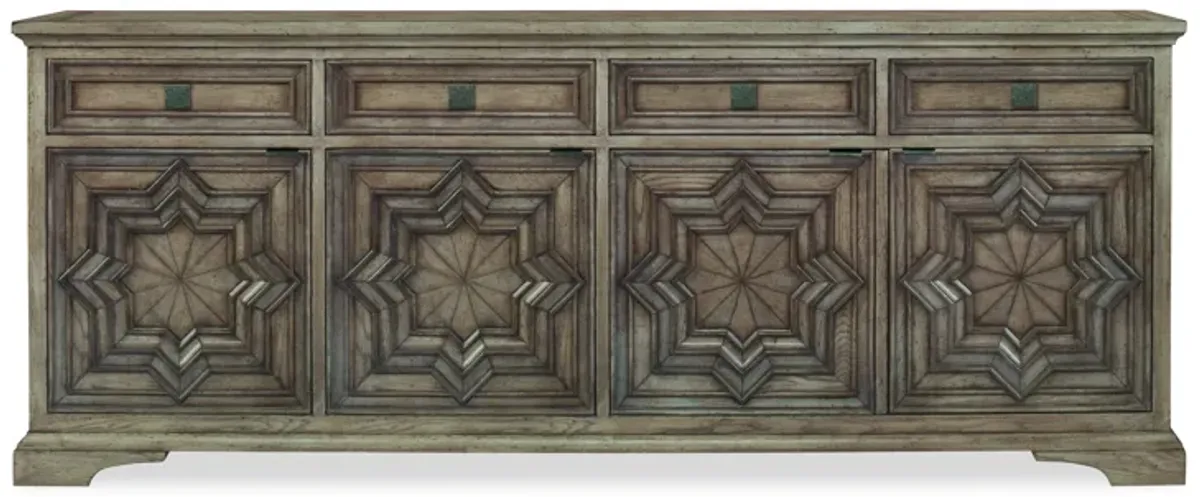 Casa Bella Carved Credenza