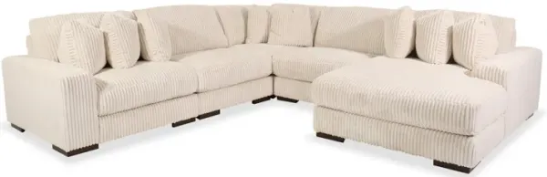 Lindyn Five-Piece Sectional with Chaise