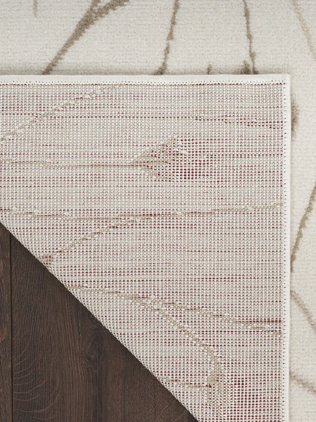 Grafix GRF15 Ivory/Beige 2' x 4' Rug