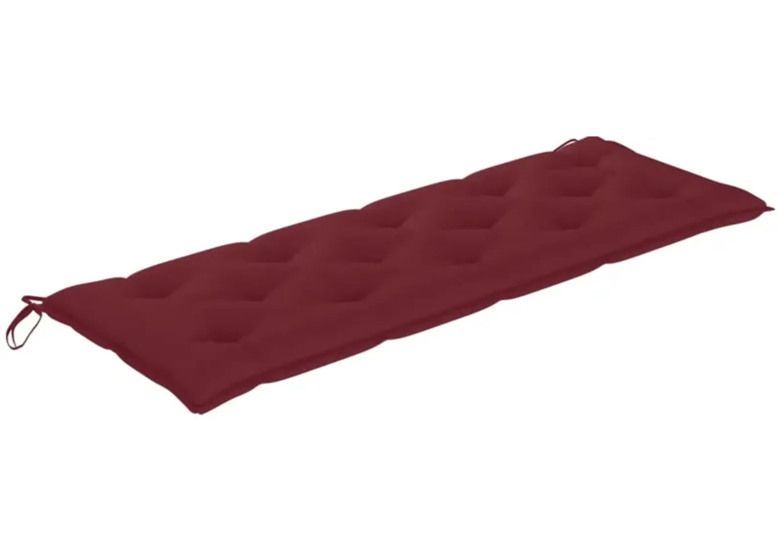 vidaXL Garden Bench Cushion Wine Red 59.1"x19.7"x2.8" Fabric