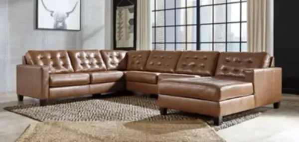 Baskove 4-Piece Sectional with Right Arm Facing Chaise