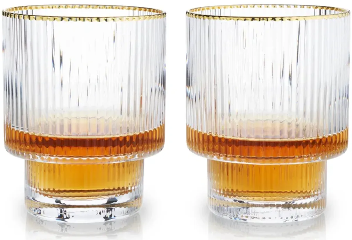 Meridian Crystal Tumblers Set of 2