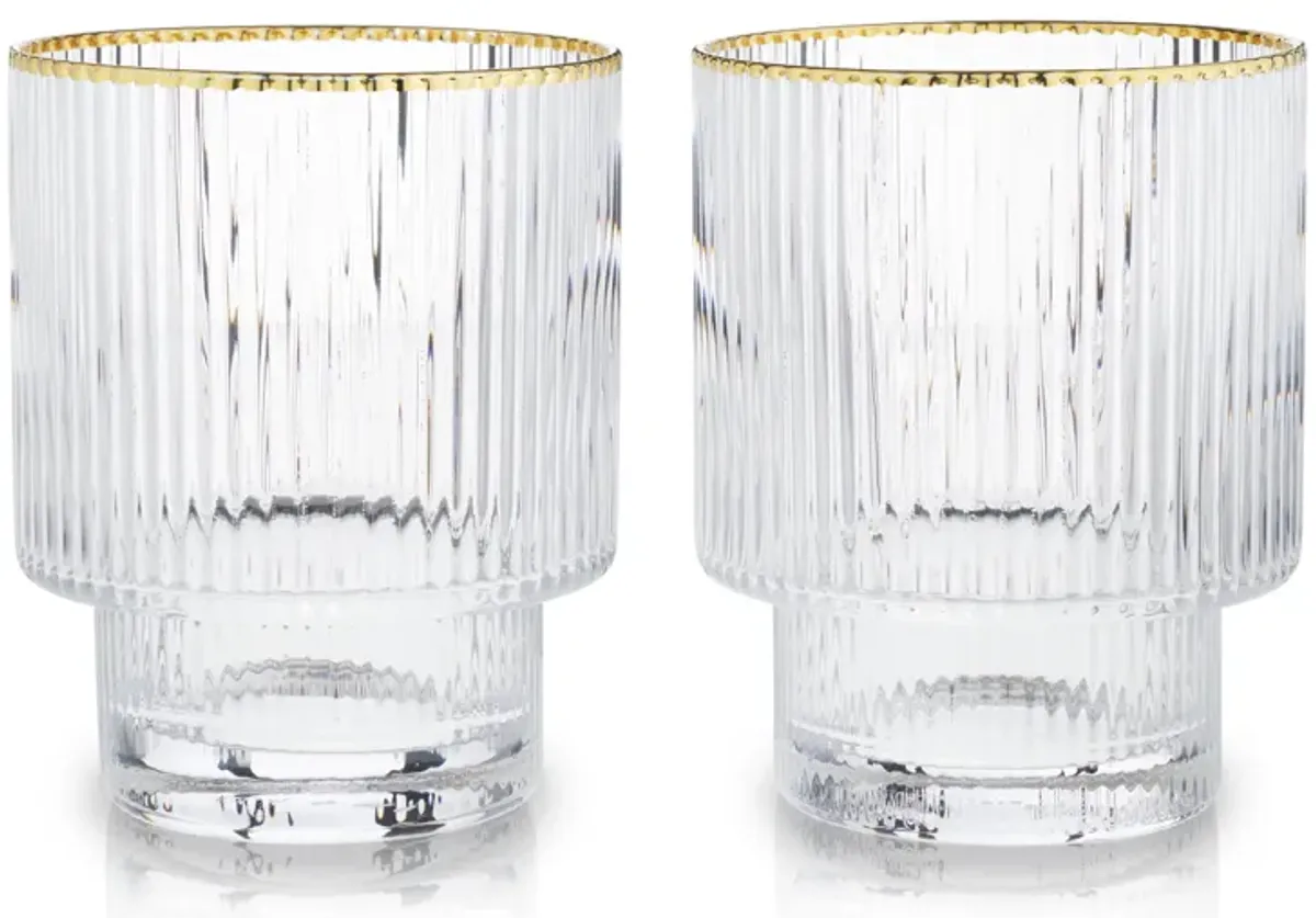 Meridian Crystal Tumblers Set of 2