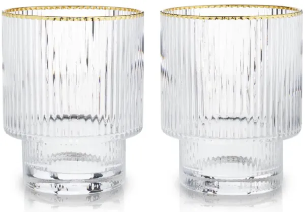 Meridian Crystal Tumblers Set of 2