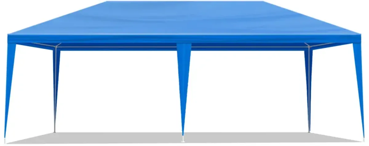 Outdoor Party Tent with 6 Removable Sidewalls, Waterproof Canopy Patio Wedding Gazebo