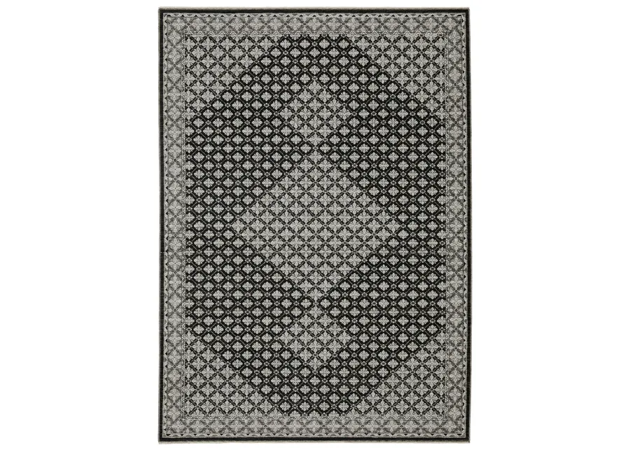 Chamberlain 5'3" x 7'6" Blk Rug