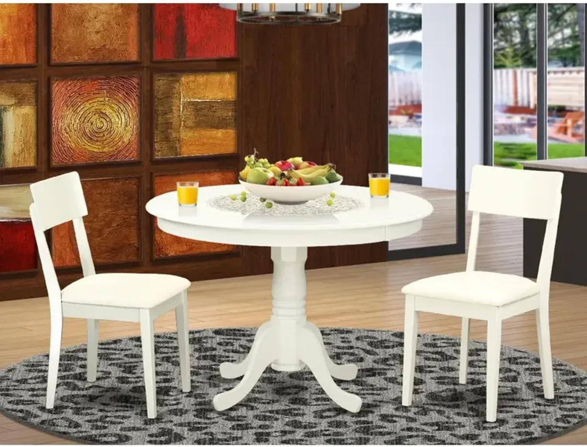 Dining Room Set Linen White