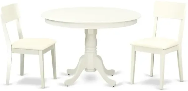 Dining Room Set Linen White