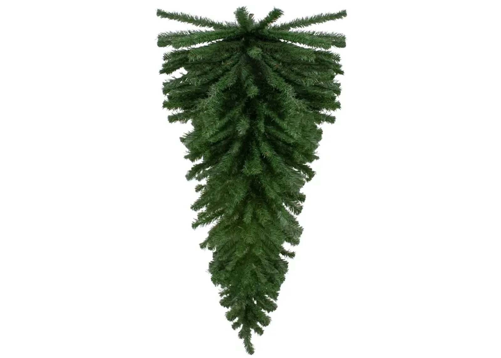 60" Canadian Pine Artificial Christmas Teardrop Swag - Unlit