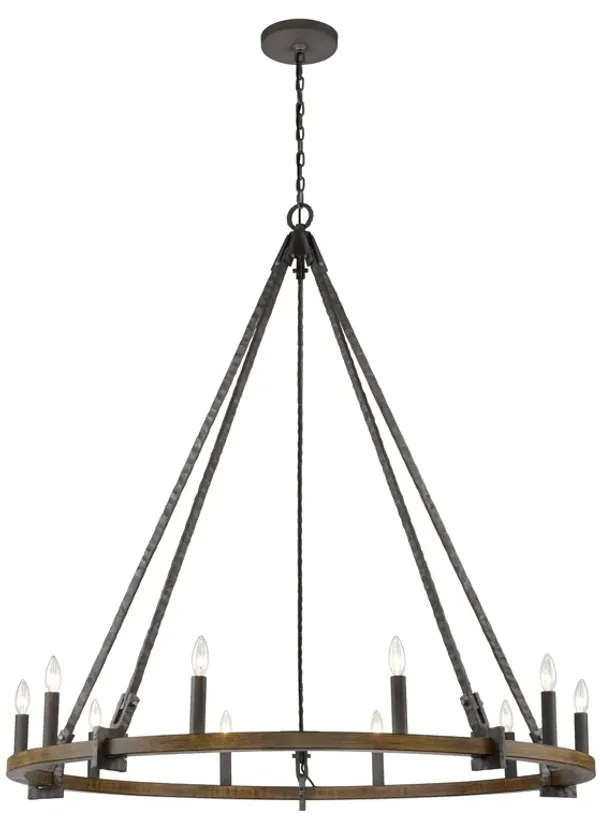 Harwell 49.5'' Wide 10-Light Chandelier