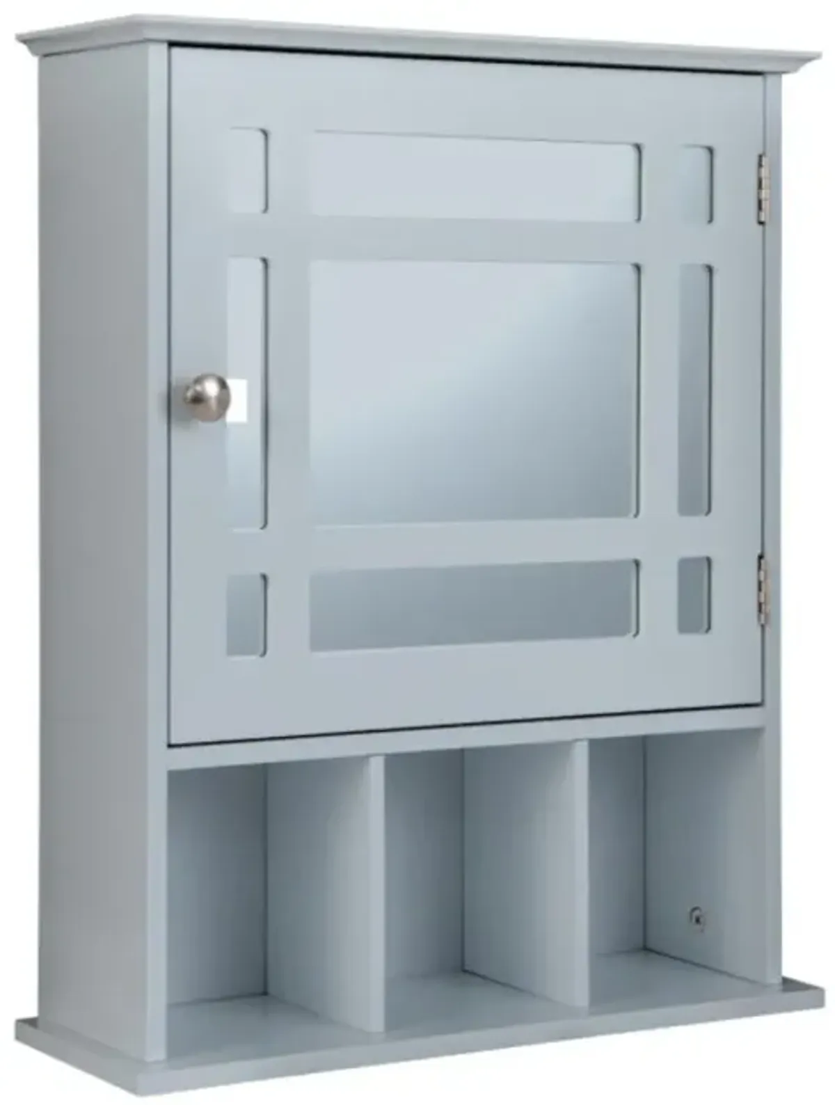 Hivvago Wall Mounted and Mirrored Bathroom Cabinet