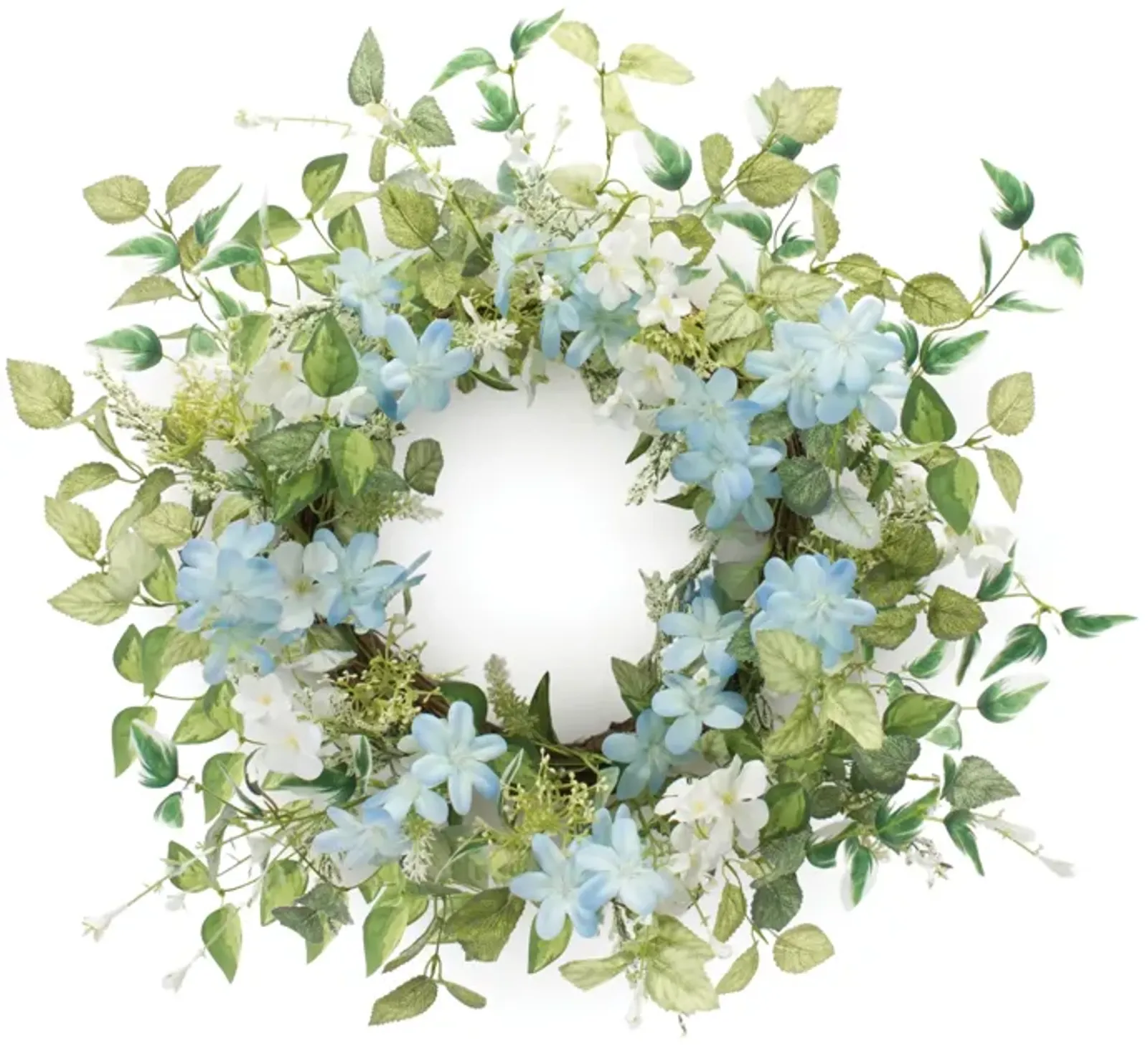 Small Floral Wreath for Home Décor Elegant Mini Blossom Design