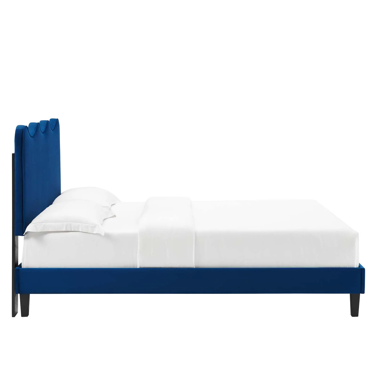 Modway - Current Performance Velvet King Platform Bed