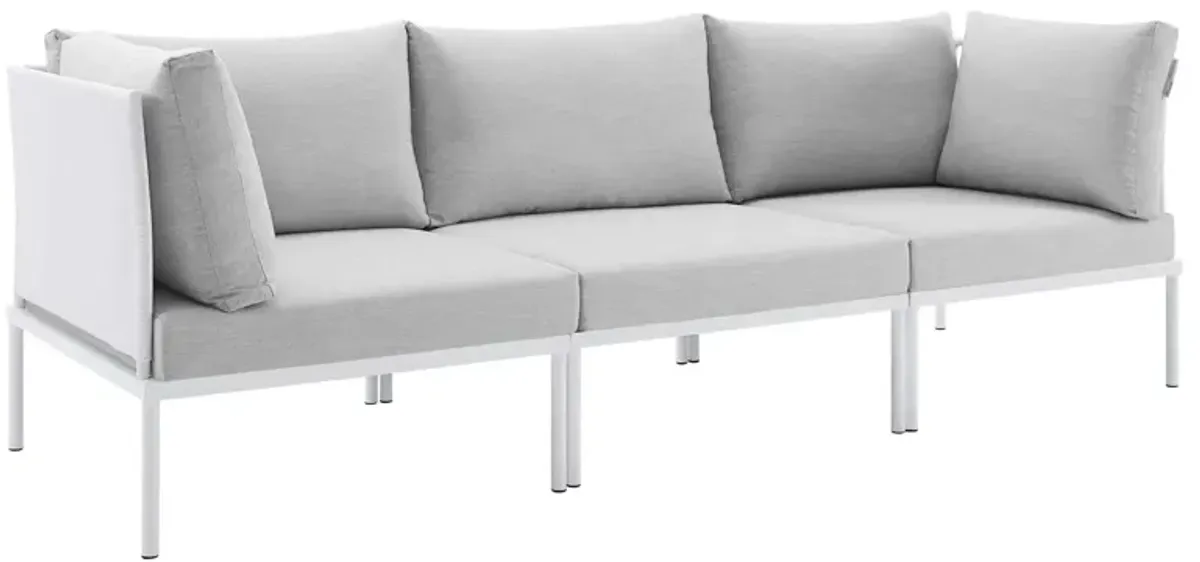 Modway - Harmony Sunbrella� Outdoor Patio Aluminum Sofa